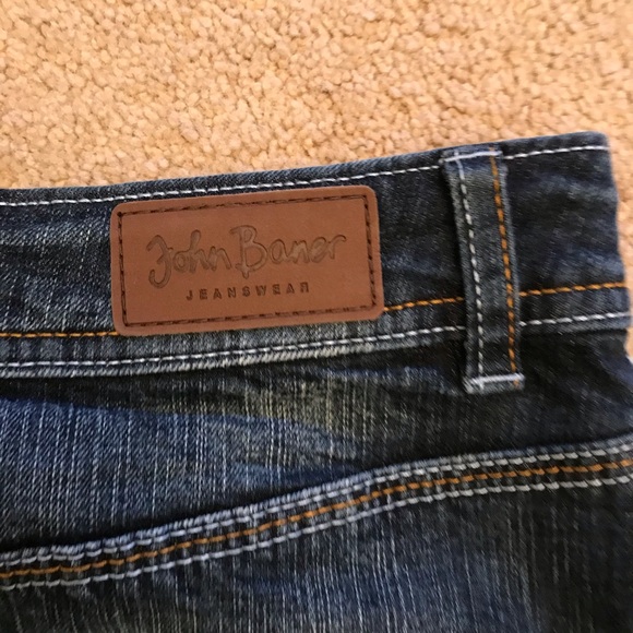 John Baner Denim Mini Skirt - Picture 2 of 13